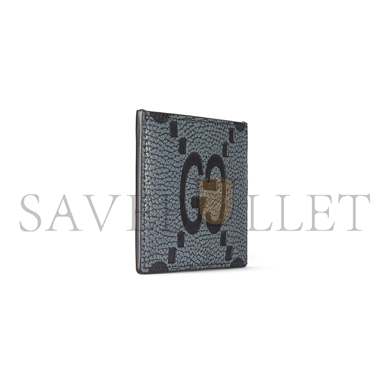 GUCCI MAXI GG CARD CASE 81268 (12*8cm) GUCCI MAXI GG CARD CASE 81268 (12*8cm)
